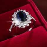 Kuldne sõrmus Vionne Sapphire